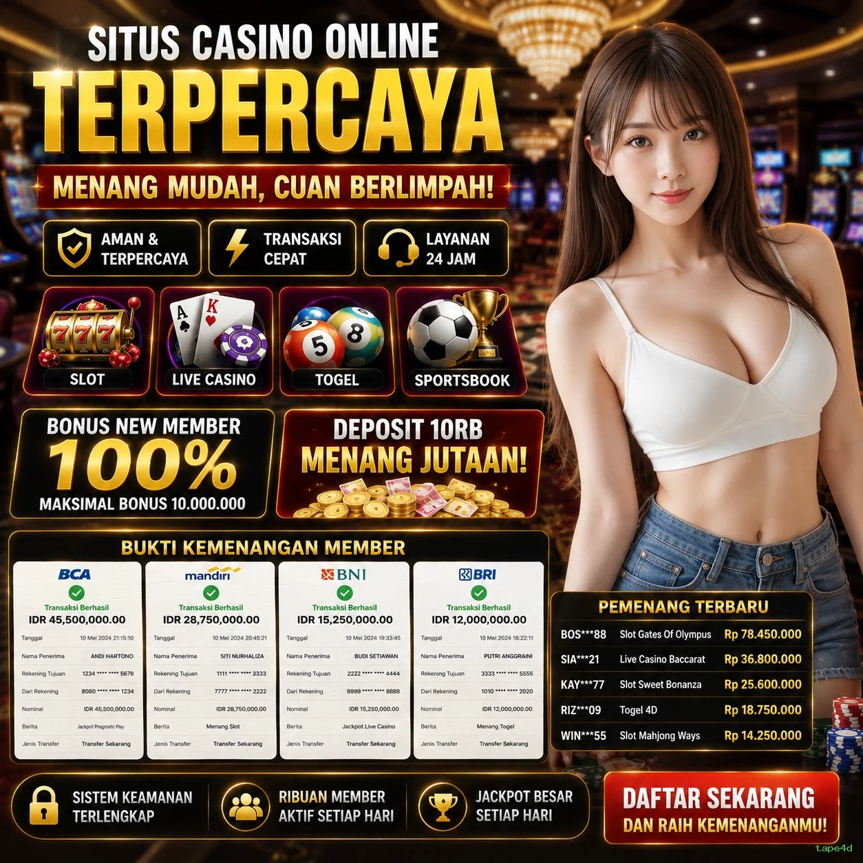 Tantangan dan Peluang di tape4d untuk Pengembang Game
